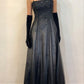 Blue/Grey Delicate Beaded Long Tulle Elegant Ball Gown Evening Dress Formal Birthday Party Dress Prom Dress gh3152