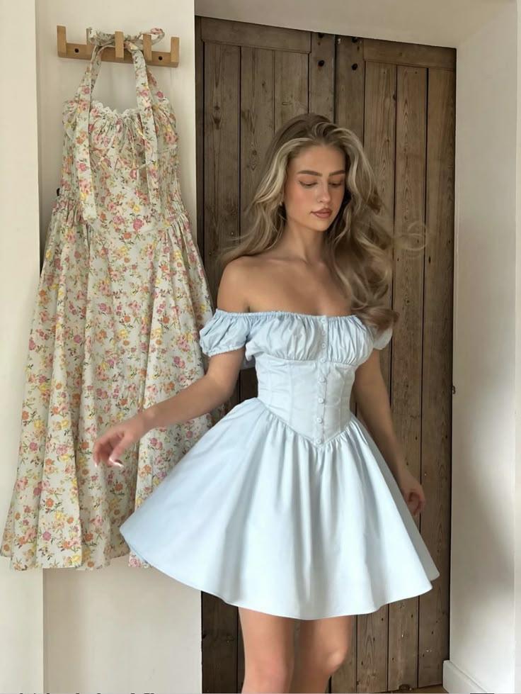 Robe de soirée courte en mousseline de soie bleu clair, élégante, robe de bal, robe de soirée, robe de soirée, gh4118