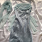 Purple/Mint Green Elegant Spaghetti Strap Long Tulle Ball Gown Evening Dress Party Dress gh3304
