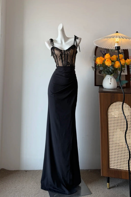 Robe longue rétro pour anniversaire ou bal de promo gh6825