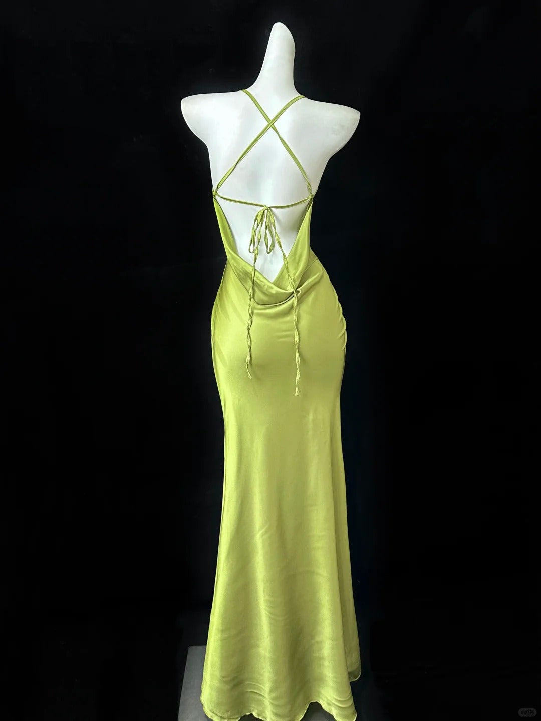 Grün Mode Elegante Strapse Rückenfrei Lange Meerjungfrau Schlank Sexy Ballkleid Abendkleid Partykleid Ballkleid gh4054