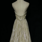 ✨Girlhomeshops-Champagne Strapless Shimmer Chiffon A-Line Gown Sweep Train gh10152