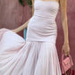 girlhomeshops-Pink Tube Top Modisches und bequemes Kleid Langes Basic-Kleid gh5858