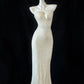 Gold Sequin Elegant Long Ball Gown Evening Dress Party Dress gh4477