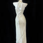 Gold Sequin Elegant Long Ball Gown Evening Dress Party Dress gh4477