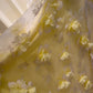 girlhomeshops--Yellow floral long chiffon prom dress gh5579