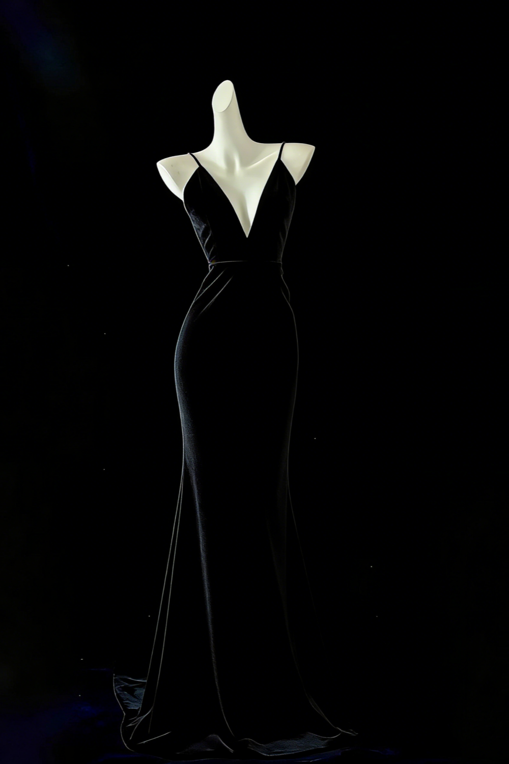 Robe de soirée longue en satin blanc style sirène, élégante, gh4474