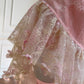 Rosa Spitze Vintage Flowy lange/kurze Homecoming Kleid Chiffon Ballkleid Geburtstag Party Kleid gh4406