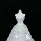 Lavender Strapless Cinched Waist Voluminous Princess Skirt Romantic Dress, Wedding Gown gh8001