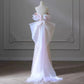 Girlhomeshops - Robe de bal longue en tulle rose magnifique, ornée de perles scintillantes et de perles, et robe de soirée formelle au sol gh5315
