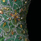 girlhomeshops-Fairy - Robe de soirée fleurie à cristaux vert forêt gh5848