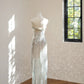 Girlhomeshops-Silver luxury gorgeous crystal sequins shiny long Prom dress evening dress gh5066