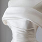 Robe de mariée sirène blanche simple et élégante, longue et slim, en satin, robe de bal, robe de soirée, gh4828
