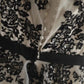 Schwarzes Schwanen-Spitzen-Blumen-Lang-Tüll-Prinzessin-Ballkleid-Abendkleid-Brautkleid gh4324