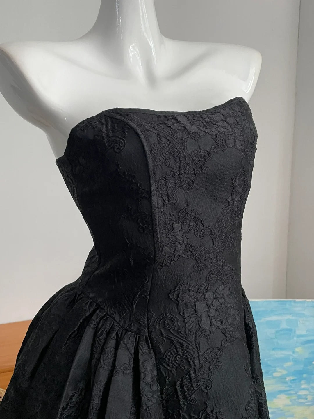 Schwarz/Rot/Weiß Mode Kurze Satin Prinzessin Kleid Homecoming Kleid Geburtstag Party Kleid Cocktail Party Kleid Abendkleid Ballkleid Abendkleid gh3970