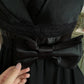 Black sweet cute short chiffon exquisite lace bow tie homecoming dress evening dress birthday party dress prom dress ball gown gh3922