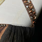 Brown Maillard Vintage Fashion Elegant Exquisite Beaded Strap Long Satin Floor Length Train Ball Gown Evening Dress Prom Dress gh3874