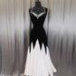 Black and White Elegant Fashion Beaded Long Ball Gown Evening Dress Party Dress gh4222