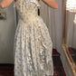 girlhomeshops--Blue floral elegant long chiffon homecoming dress for women girls garden party dress gh5716
