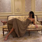 Matcha Green Sweet Exquisite Beading Long Chiffon Elegant Floor Length Ball Gown Evening Gown Party Dress Prom Dress gh3771