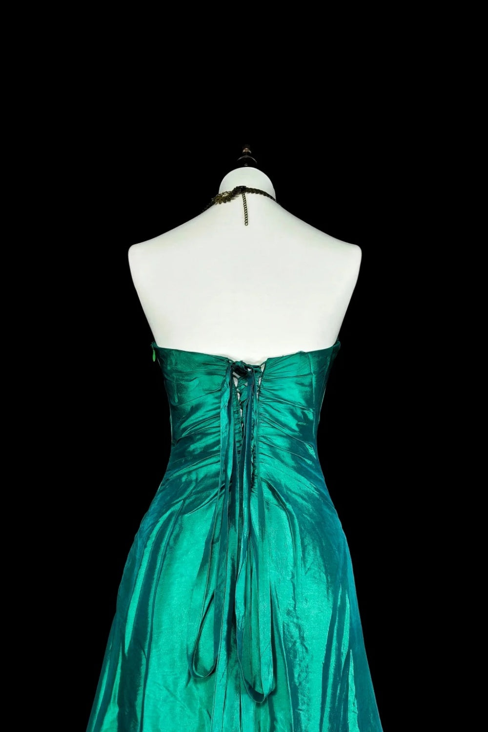 girlhomeshops – Perlenbesetztes Kleid, grünes Kleid, formelles Abendkleid, langes Kleid gh6141