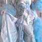Retro elegant long evening gown, mermaid princess maximalism gh6846