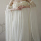 girlhomeshops - Robe de fée blanche longue en mousseline de soie gh5735