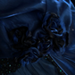 Dark Blue Strapless Fitted Waist Voluminous Tiered Cake Skirt Prom Gown & Evening Gown gh7348