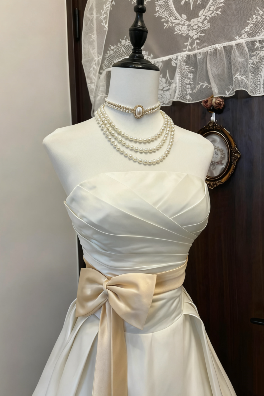 girlhomeshops - Robe de soirée en satin gh6122