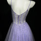 girlhomeshops-Gorgeous Shiny Lavender Rhinestone Prom Dress Graduation dress birthday dress gh5846