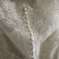 White sleeveless waist-fitted bodycon long ball gown, evening party dress gh7121