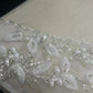 girlhomeshops-White Vintage Beaded Long Tulle Gown/Wedding Dress gh6244
