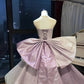 Funkelndes, mehrlagiges Prinzessinnenkleid, langes, formelles Ballkleid aus Satin gh6722