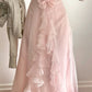 Rosa süßes langes Tüll Ballkleid Abendkleid Weihnachtsfeierkleid gh3261