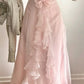 Rosa süßes langes Tüll Ballkleid Abendkleid Weihnachtsfeierkleid gh3261