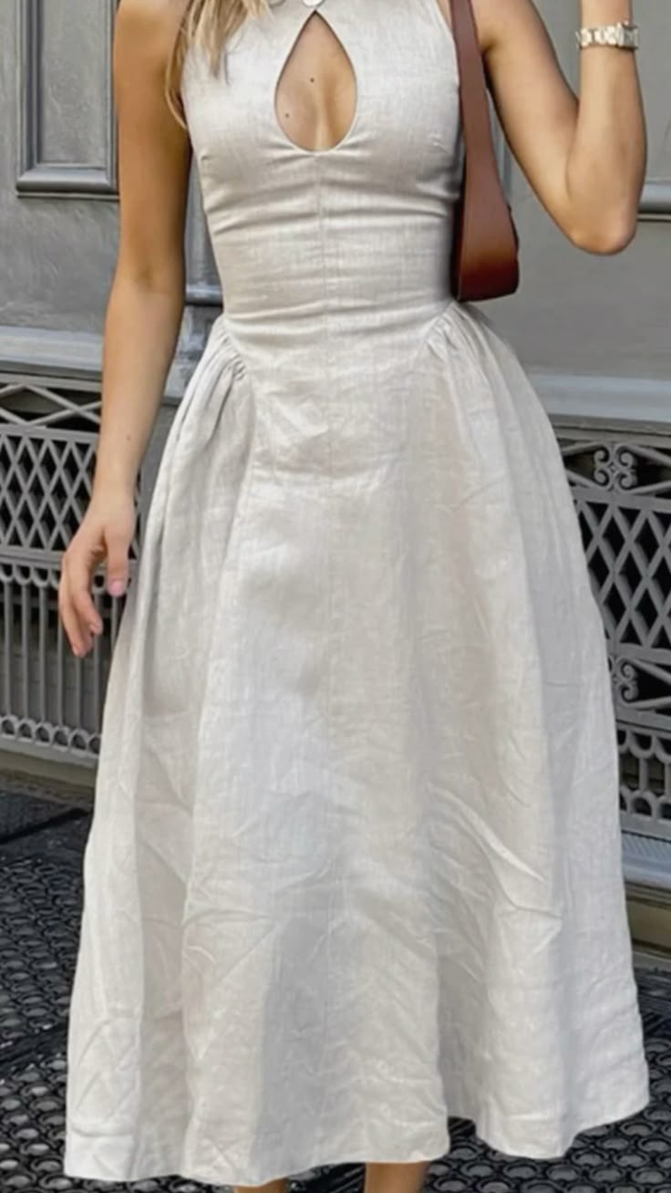 girlhomeshops – Einfaches, langes, lässiges und bequemes Kleid für Damen, gh5706