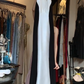 Halter Black White Color Block Satin Prom Dress Mesh Cutout Mermaid Formal Evening Gown gh9818