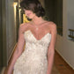 Champagner Farbe Funkelnden Schatz Hals Elegante Lange Schlitz Pailletten Chiffon Ballkleid Abendkleid gh4185