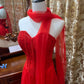 girlhomeshops – Rotes, leidenschaftliches, exquisit perlenbesetztes langes formelles Ballkleid gh6302