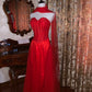 girlhomeshops – Rotes, leidenschaftliches, exquisit perlenbesetztes langes formelles Ballkleid gh6302