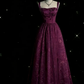 ✨Girlhomeshops-Sage green A-line long tulle gown gh10164