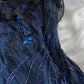 Marineblau Wunderschöne Exquisite Mode Perlen Charming Lange Tüll Elegante Ballkleid Abendkleid Partykleid gh3183