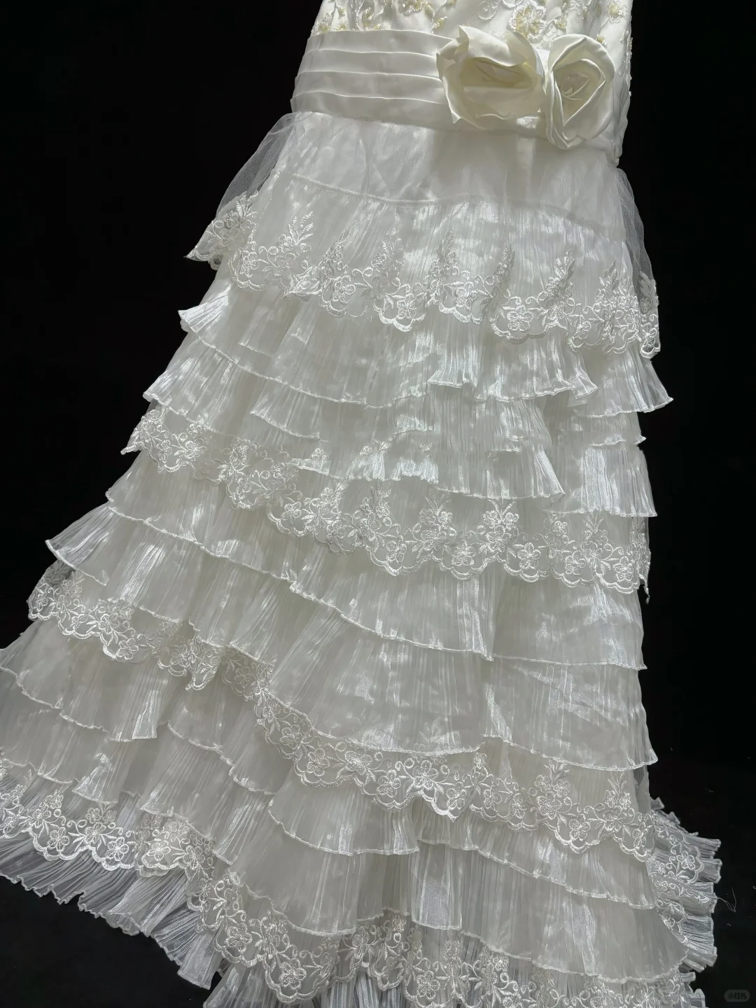 White Off Shoulder Vintage Romantic Long Gown, Embroidered Design, Cinched Waist & Slim Fit, Wedding Dress & Bridal Gown gh8177