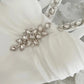 Weißes schweres Diamant-Neckholder-Kleid, langes Chiffon-Ballkleid, Abendkleid, Ballkleid, gh4333