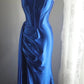 girlhomeshops-Ärmelloses königsblaues Meerjungfrauenkleid aus Satin, elegantes Retro-Abendkleid in schmaler Passform und bodenlang, gh5828