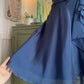Robe de soirée courte en mousseline de soie et tulle, élégante et scintillante, bleue, pour fête d'anniversaire, bal de promo, gh3921