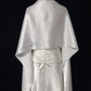 Ivory White Vintage Long Satin Elegant Ball Gown Evening Dress Graduation Dress Wedding Dress gh4490