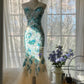 Blue Gorgeous Shiny Exquisite Beaded Long Chiffon Tulle Sequin Ball Gown Evening Gown Party Gown Birthday Gown Date Gown gh4162