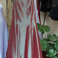 Burgundy Vintage Prom Dress Strapless Twisted Bodice 3D Flower Iridescent Mermaid Long Evening Gown gh9609