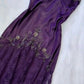 Purple Gorgeous Exquisite Applique Beading Spaghetti Strap Long Lace Ball Gown Evening Dress gh3174